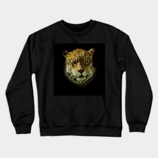 Jaguar portrait Crewneck Sweatshirt